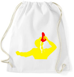 printfashion Kimi R. - Sportzsák, Tornazsák - Fehér (1892637)