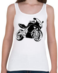 printfashion er6f - Női atléta - Fehér (2900601)