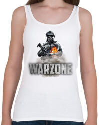 printfashion Warzone - Női atléta - Fehér (2595578)