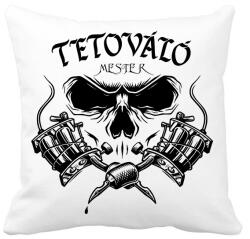 printfashion Tetováló mester - Párnahuzat, Díszpárnahuzat - Fehér (6986570)