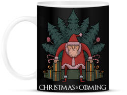 printfashion Közeleg a karácsony - Bögre - Fekete (1997830)