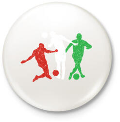 printfashion Magyar csapat - Kitűző, hűtőmágnes - Fehér (16142911)