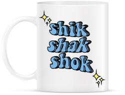 printfashion Shik Shak Shok - Bögre - Fehér (16647757)