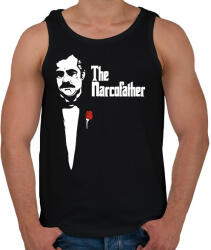 printfashion The narcofather - Férfi atléta - Fekete (2490885)