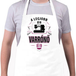 printfashion A legjobb varrónő - Kötény - Fehér (4903720)