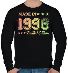 printfashion 1996 - Férfi pulóver - Fekete (6171950)