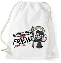 printfashion Halloween Best Friend - Sportzsák, Tornazsák - Fehér (9472219)