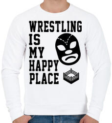 printfashion Pankration - Férfi pulóver - Fehér (2302436)