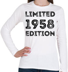 printfashion 1958 - Női hosszú ujjú póló - Fehér (5057040)