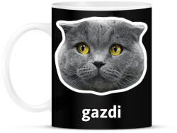 printfashion gazdi - Bögre - Fekete (10452342)