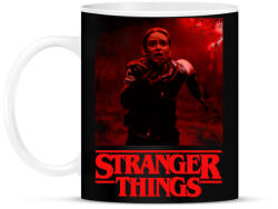 printfashion stranger things - Bögre - Fekete (7479085)