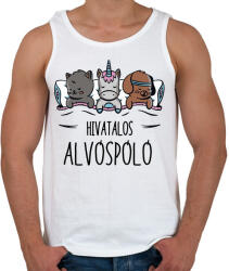 printfashion Alvóspóló - hivatalos - Férfi atléta - Fehér (5604144)