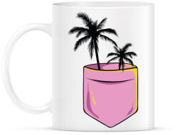 printfashion ZSEB-Pálma - Bögre - Fehér (789055)