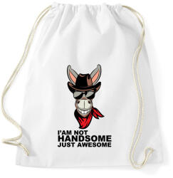printfashion Awesome - Sportzsák, Tornazsák - Fehér (5123649)