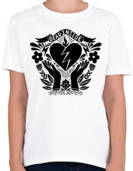 printfashion Dead inside - Gyerek póló - Fehér (2231449)