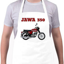 printfashion Jawa 350 - Kötény - Fehér (4912911)