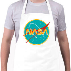 printfashion Nasa retro - Kötény - Fehér (4912921)