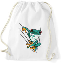 printfashion Béka - Sportzsák, Tornazsák - Fehér (11553142)