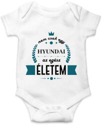 printfashion Nem csak egy Hyundai - Baba Body - Fehér (7185947)