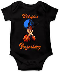 printfashion bűbájos boszorkány - Baba Body - Fekete (10481792)