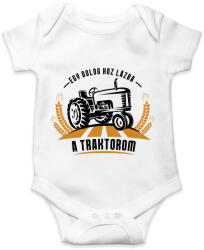 printfashion Egy dolog hoz lázba - Baba Body - Fehér (3423471)
