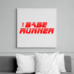 printfashion Babe Runner - Vászonkép - Fehér (6629299)