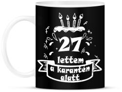 printfashion 27 lettem - Bögre - Fekete (2497936)