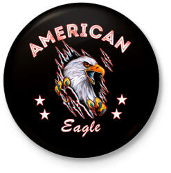 printfashion Sas - Kitűző, hűtőmágnes - Fekete (4976502)