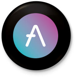 printfashion AAVE Logo - Kitűző, hűtőmágnes - Fekete (6073185)