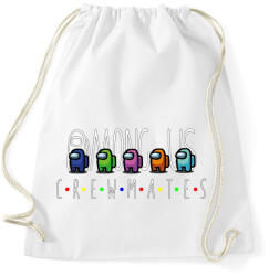 printfashion Among us Crewmates-01 - Sportzsák, Tornazsák - Fehér (4326586)