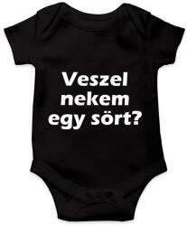printfashion Kaphatok? - Baba Body - Fekete (5174998)