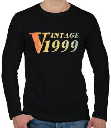 printfashion 1999 - Férfi hosszú ujjú póló - Fekete (12098907)