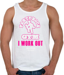 printfashion party-rock-gym - Férfi atléta - Fehér (880230)