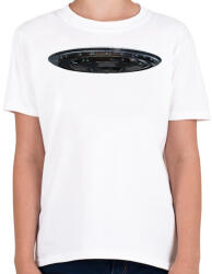 printfashion Ufo - Gyerek póló - Fehér (5207360)