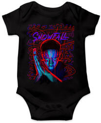 printfashion SNOWFALL - Baba Body - Fekete (16574791)