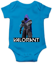 printfashion Valorant Omen - Baba Body - Azúrkék (2528319)