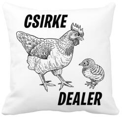 printfashion Csirke dealer - Párnahuzat, Díszpárnahuzat - Fehér (4831672)