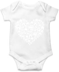 printfashion Otthon - Baba Body - Fehér (1327686)