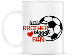 printfashion Little brother biggest fan - Bögre - Fehér (4952058)