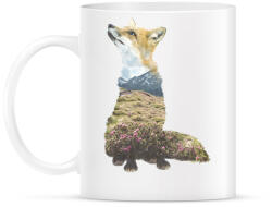 printfashion Multi Expourse Fox - Bögre - Fehér (1260774)