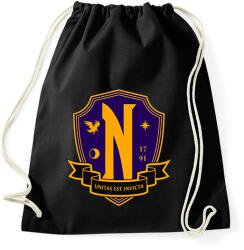 printfashion Nevermore Academy - Sportzsák, Tornazsák - Fekete (11448631)