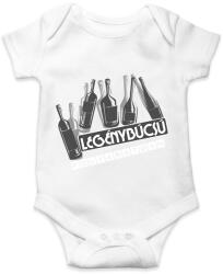 printfashion üveges legénybúcsú fehér - Baba Body - Fehér (6846490)