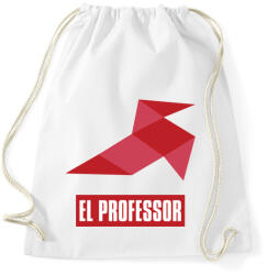 printfashion El Professor - Sportzsák, Tornazsák - Fehér (3175315)