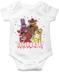 printfashion Five Night At Freddy - Baba Body - Fehér (1331332)