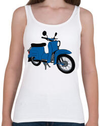 printfashion Simson Schwalbe - Női atléta - Fehér (7320783)