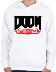 printfashion doom2 - Gyerek kapucnis pulóver - Fehér (2413835)