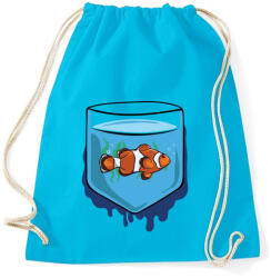 printfashion Zseb hal - Sportzsák, Tornazsák - Surf blue (1087409)