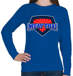 printfashion MUAY THAI 2 - Női pulóver - Királykék (10908887)