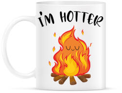 printfashion I'm hotter - Bögre - Fehér (6995228)