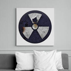 printfashion Stalker Clear Sky Ikon - Vászonkép - Fehér (6625121)